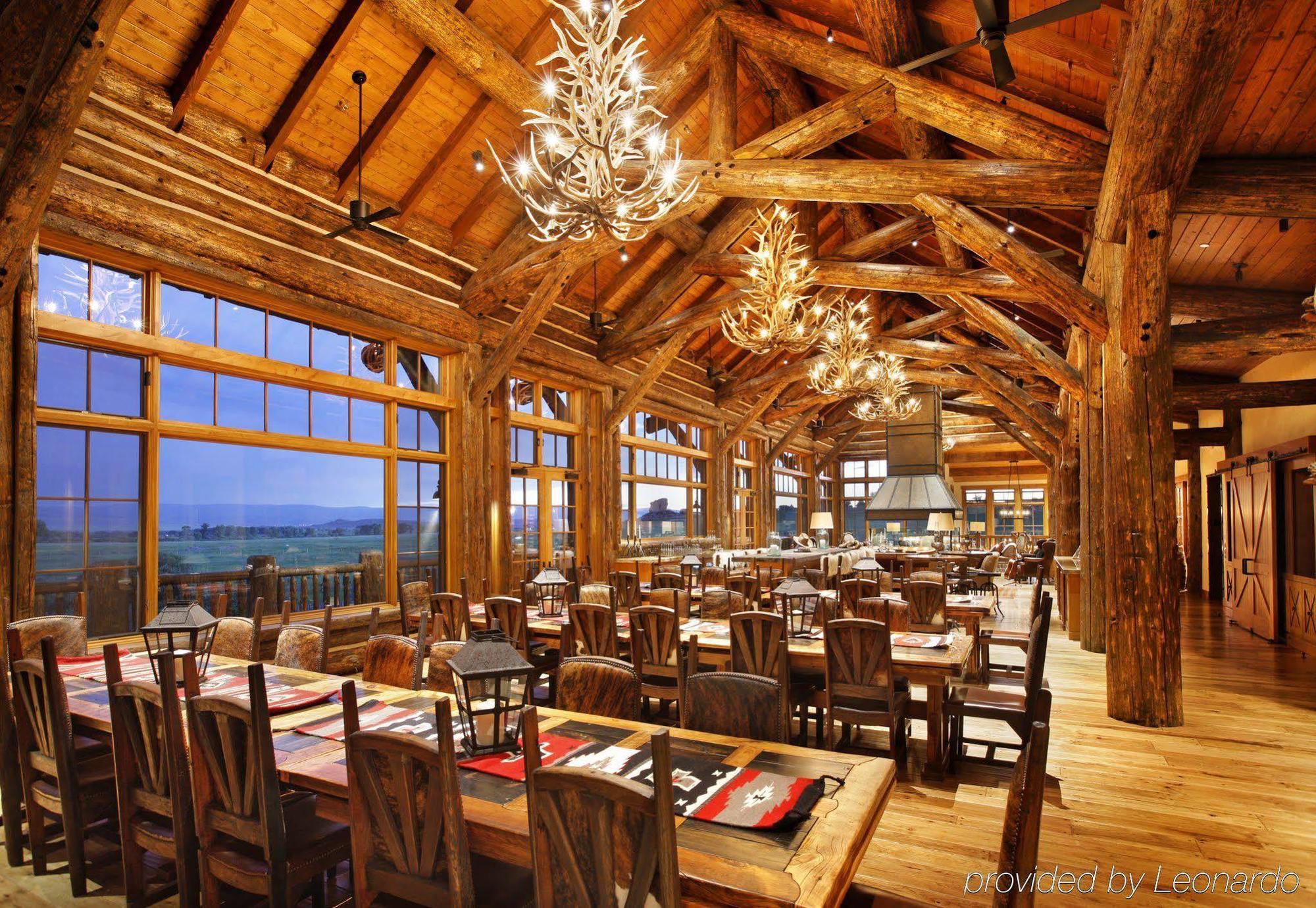 The Lodge & Spa At Brush Creek Ranch Saratoga Restaurant photo